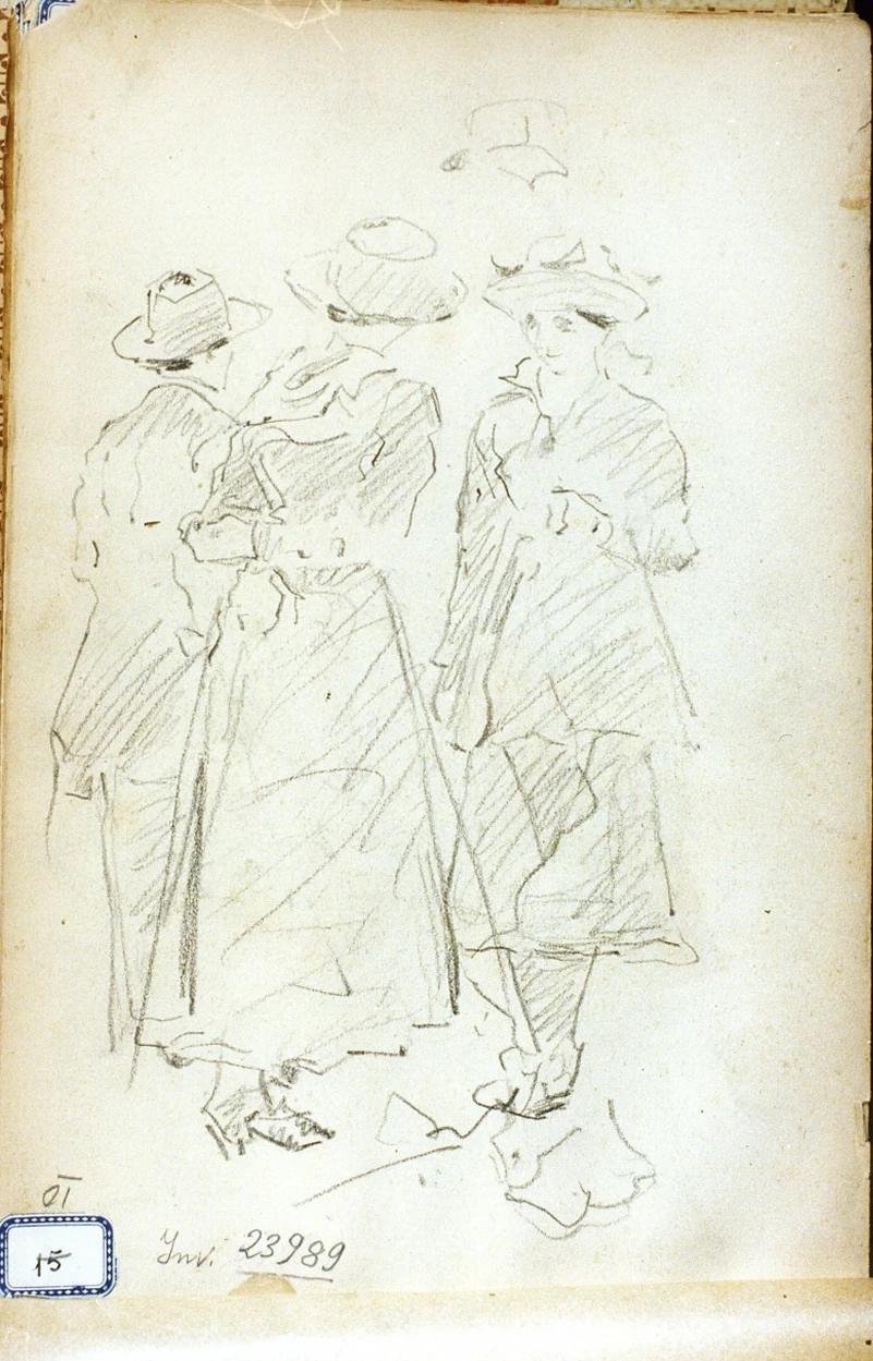 Figure femminili - Certosa di san Martino, Napoli